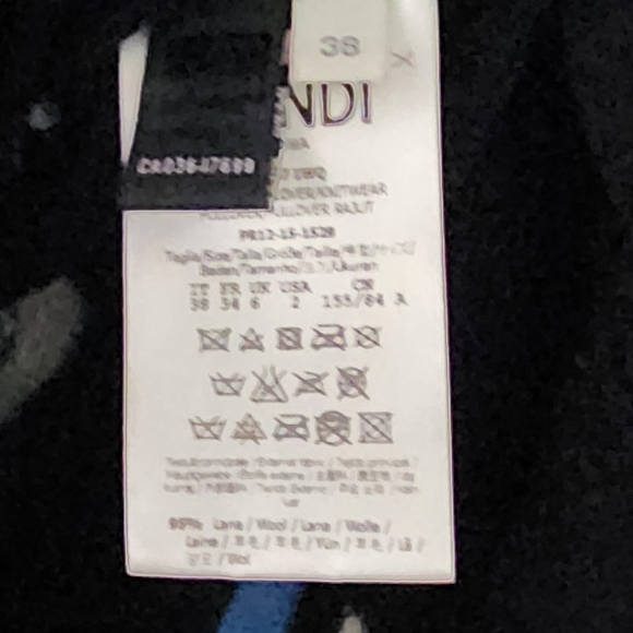 Fendi Monster Sweater EU 38 pre loved condition - Picture 2 of 2